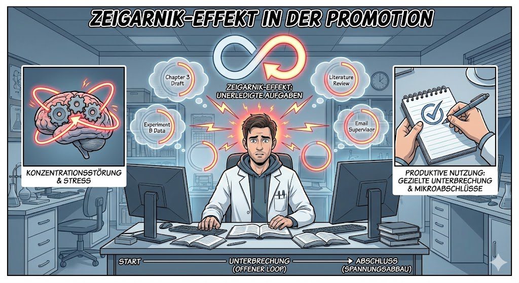 Zeigarnik-Effekt und sein kritischer Einfluss auf die Promotion