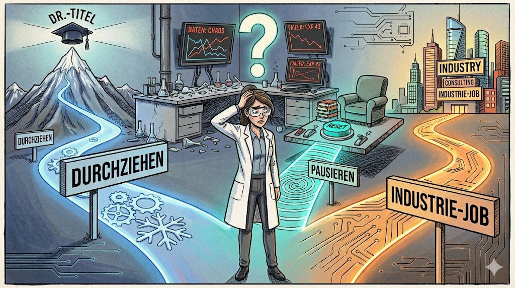 Promotion abbrechen? 3 Fragen gegen Selbstbetrug